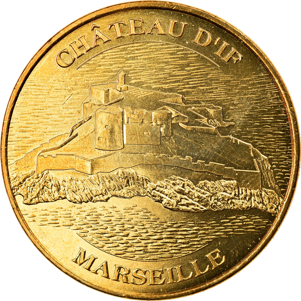 França, Token, Token turístico, Marseille - Château d'If n°3, Artes e