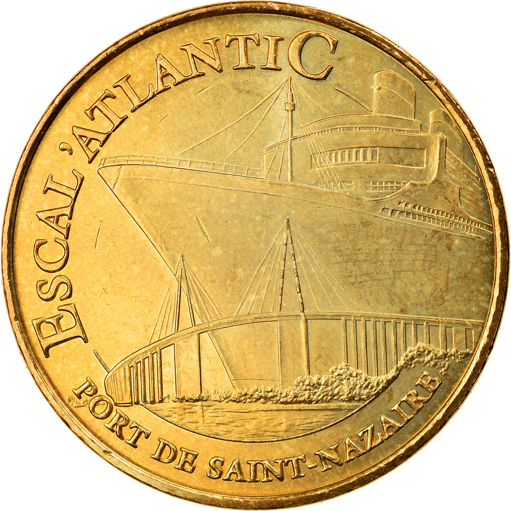 Francia, Token, Touristic token, Saint-Nazaire - Le paquebot et le pont, Arts &