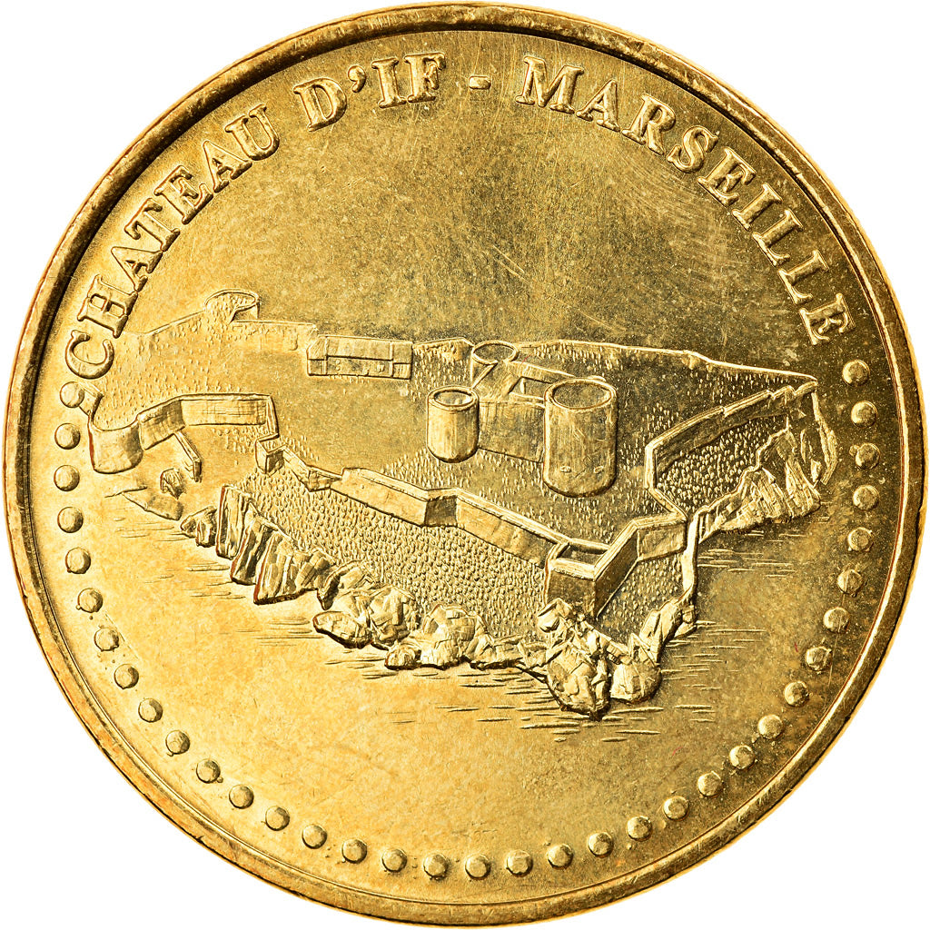 Francia, Token, Touristic token, Marseille - Château d'If n°2, Arts & Culture