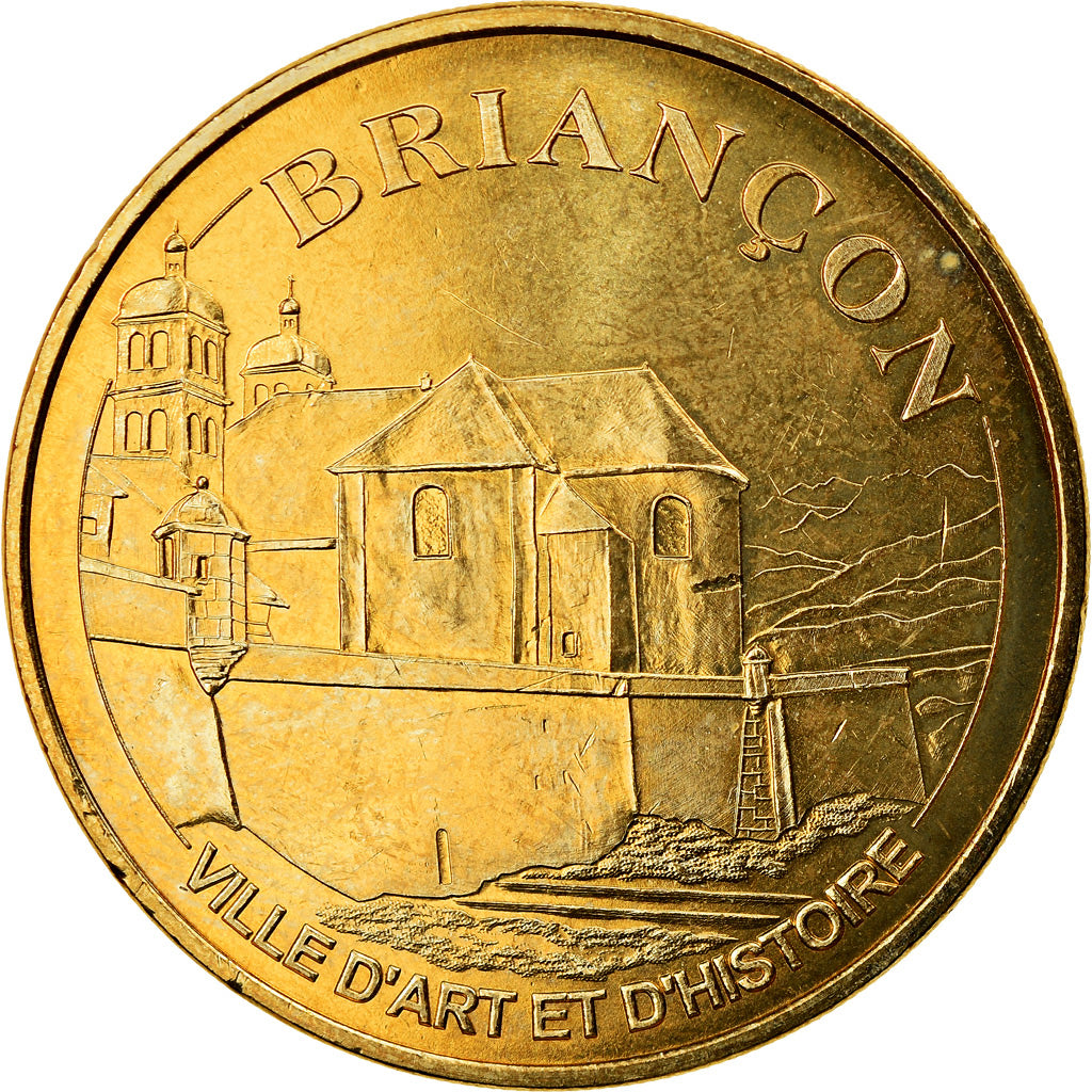 France, Jeton, Jeton Touristique, Briançon - Ville d'Art et d'Histoire, Arts &