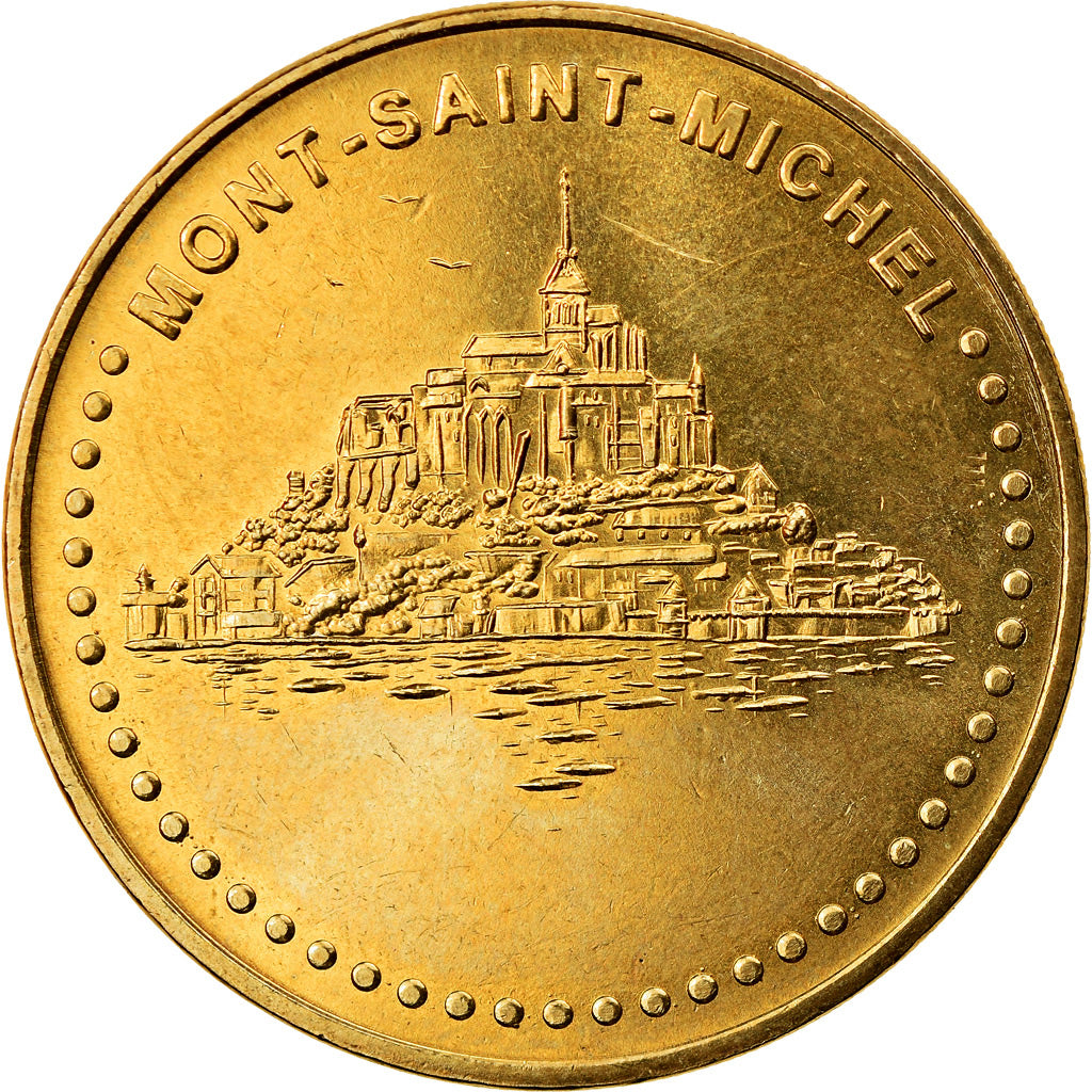 Francia, Token, Touristic token, le Mont-Saint-Michel - Vue générale n°3