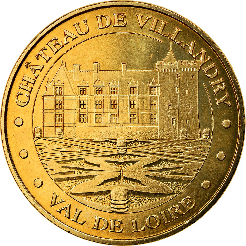 Francia, Token, Jetón turístico, Villandry - Château n°2, Arts & Culture