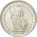 Moneda, Suiza, 1/2 Franc, 1957, Bern, EBC+, Plata, KM:23