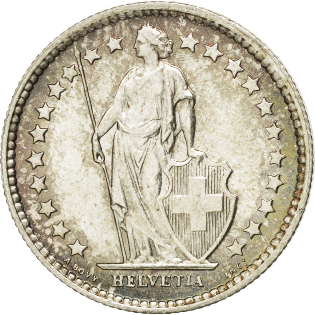 Monnaie, Suisse, 1/2 Franc, 1964, Bern, SPL+, Argent, KM:23