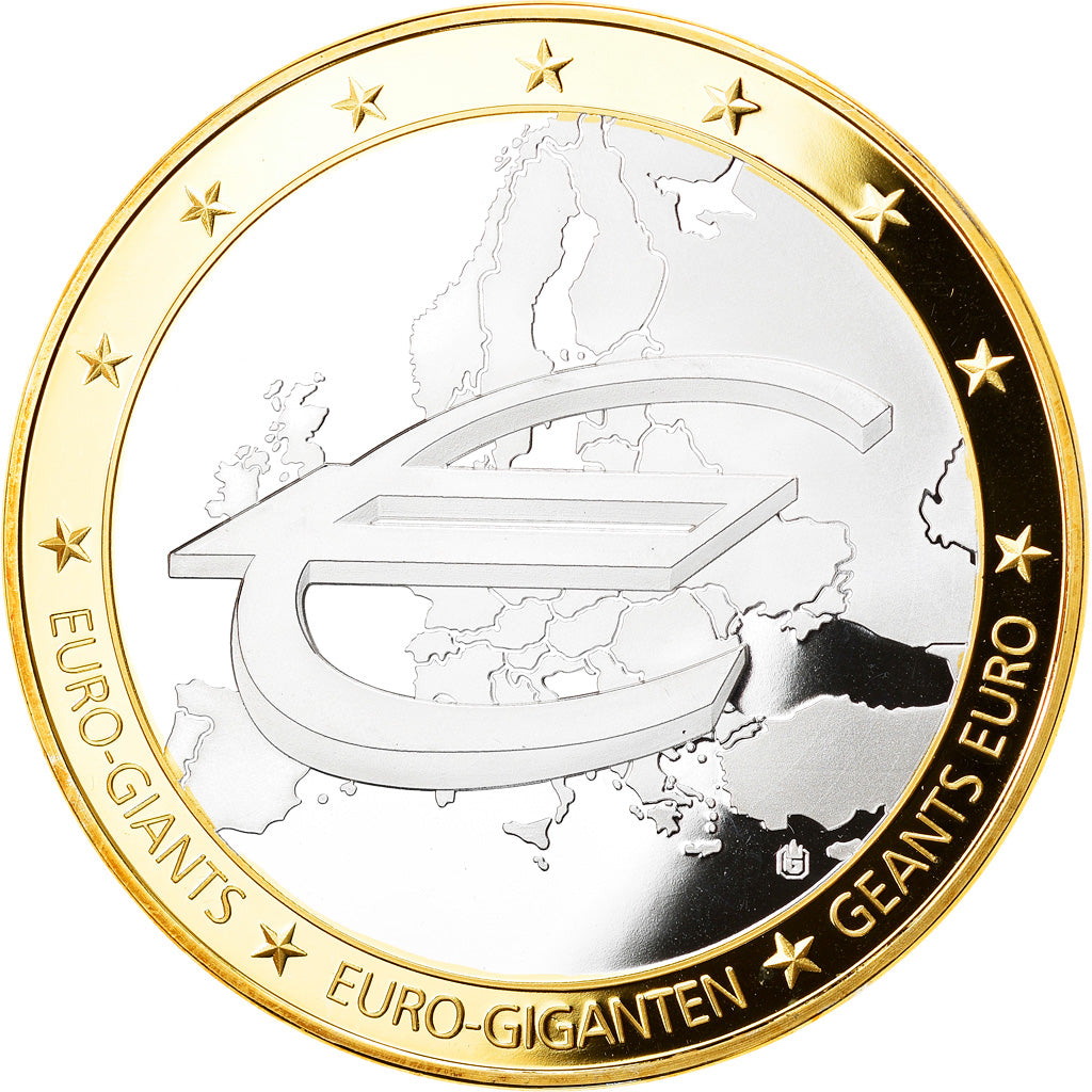 France, Médaille, Géants Euro, Monnaies Banque Commerciale, Politics, Society