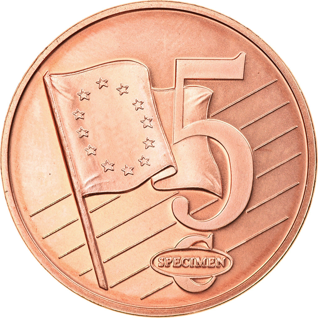 Vatican, 5 Euro Cent, 2011, unofficial private coin, MS(63), Copper Plated Steel
