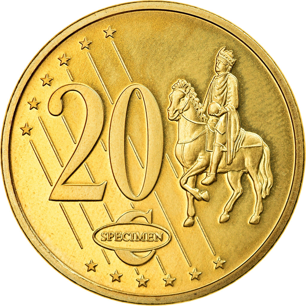 Vatican, 20 Euro Cent, 2011, unofficial private coin, MS(63), Brass