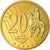 Vatican, 20 Euro Cent, 2011, unofficial private coin, MS(63), Brass