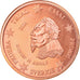 Szwecja, 2 Euro Cent, 2004, unofficial private coin, MS(63), Miedź platerowana