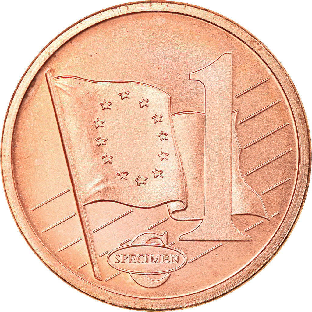 Great Britain, Euro Cent, 2003, unofficial private coin, AU(55-58), Copper