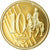 República Checa, 10 Euro Cent, 2003, unofficial private coin, MS(63), Latão