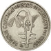 Coin, West African States, 100 Francs, 1975, EF(40-45), Nickel, KM:4