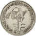 Coin, West African States, 100 Francs, 1975, EF(40-45), Nickel, KM:4