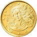 Italie, 10 Euro Cent, 2006, Rome, SPL, Laiton, KM:213