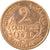 Moneta, Francja, Dupuis, 2 Centimes, 1911, Paris, AU(55-58), Bronze, KM:841