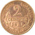 Moneda, Francia, Dupuis, 2 Centimes, 1911, Paris, EBC, Bronce, KM:841
