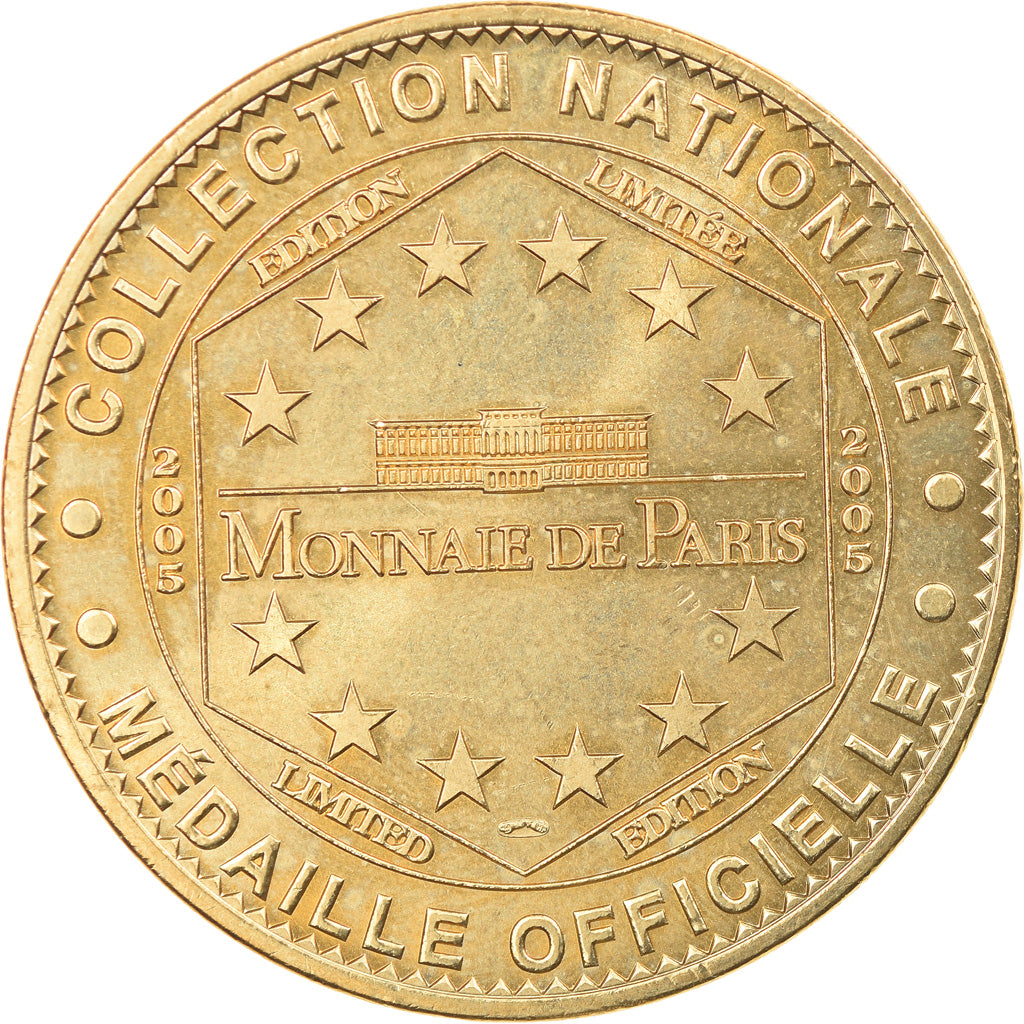 France, Token, Paris - Les 4 monuments, 2005, MDP, AU(55-58), Cupro-nickel