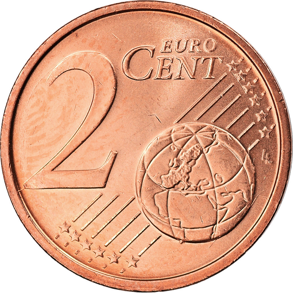 IRELAND REPUBLIC, 2 Euro Cent, 2002, Sandyford, MS(63), Copper Plated Steel