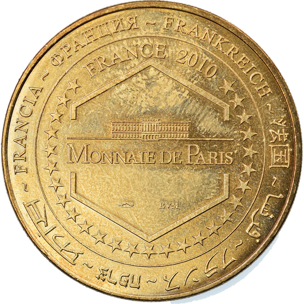 Francia, Token, Touristic token, Caen - Mémorial n°4, Arts & Culture, 2010