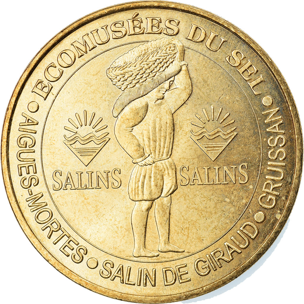 France, Token, Touristic token, Aigues-Mortes - Les écomusées du sel n°2