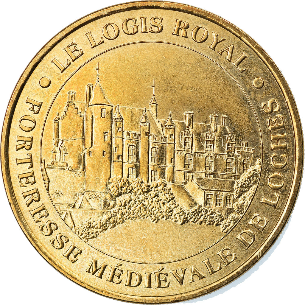Francia, Token, Touristic token, Loches - Logis Royal, Arts & Culture, 2000