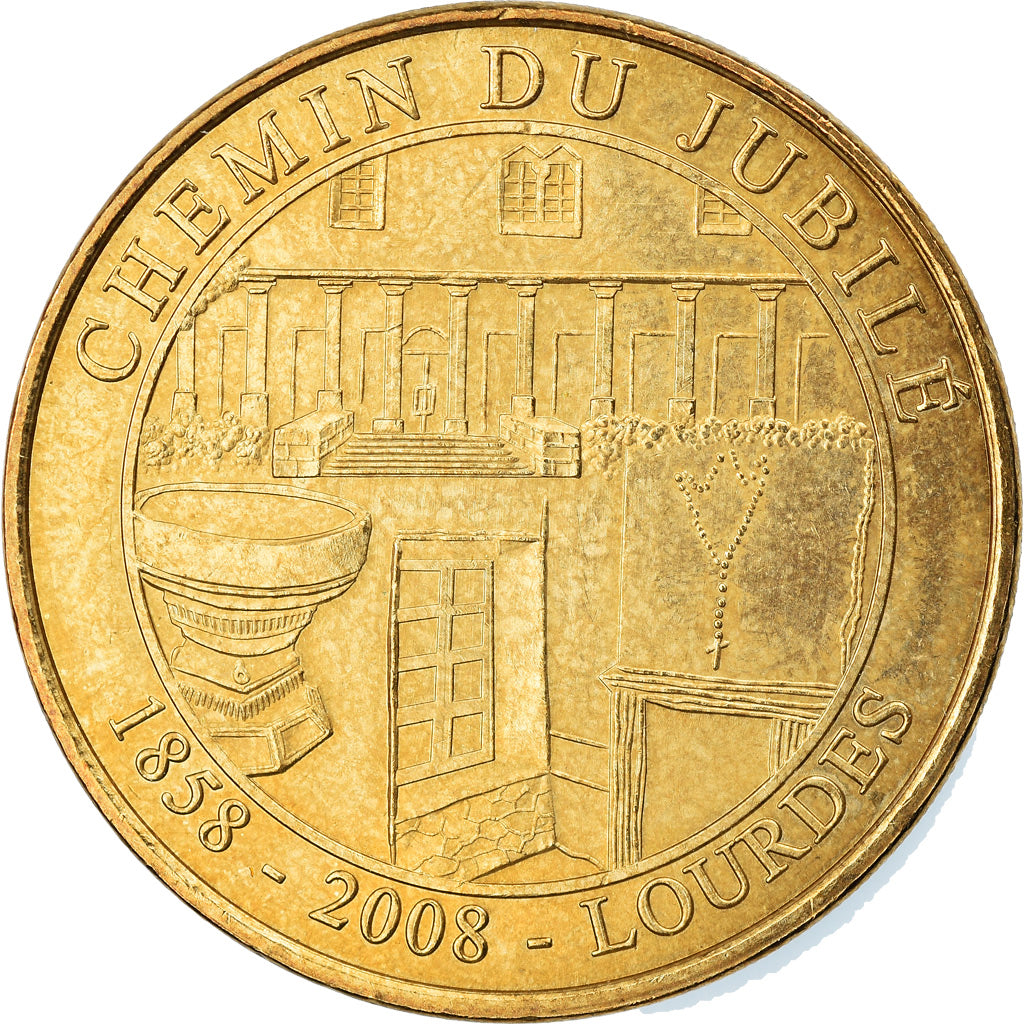 France, Token, Touristic token, Lourdes - Chemin du Jubilé, Arts & Culture