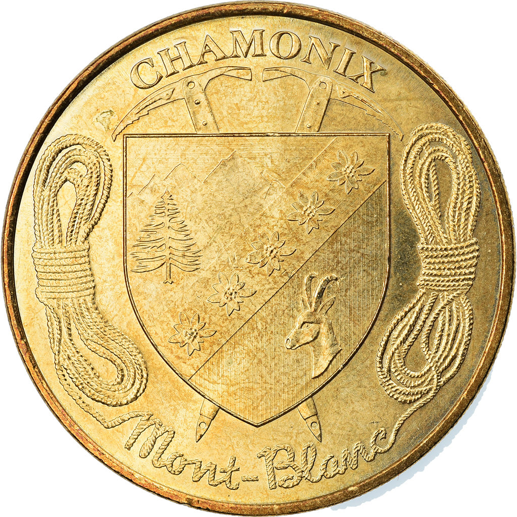France, Jeton, Jeton Touristique, Chamonix - Le blason, Arts & Culture, 2010