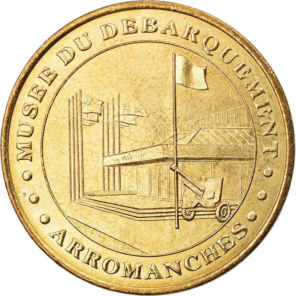 France, Jeton, Jeton Touristique, Arromanches - Musée du Débarquement n°1
