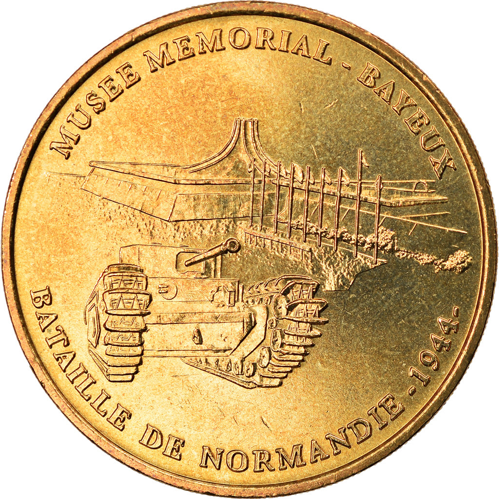França, Token, Token turístico, Bayeux - Mémorial n°1, Artes e Cultura