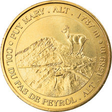 Francja, Token, Żeton turystyczny, Le Claux - Puy Mary n°2, Sztuka i Kultura