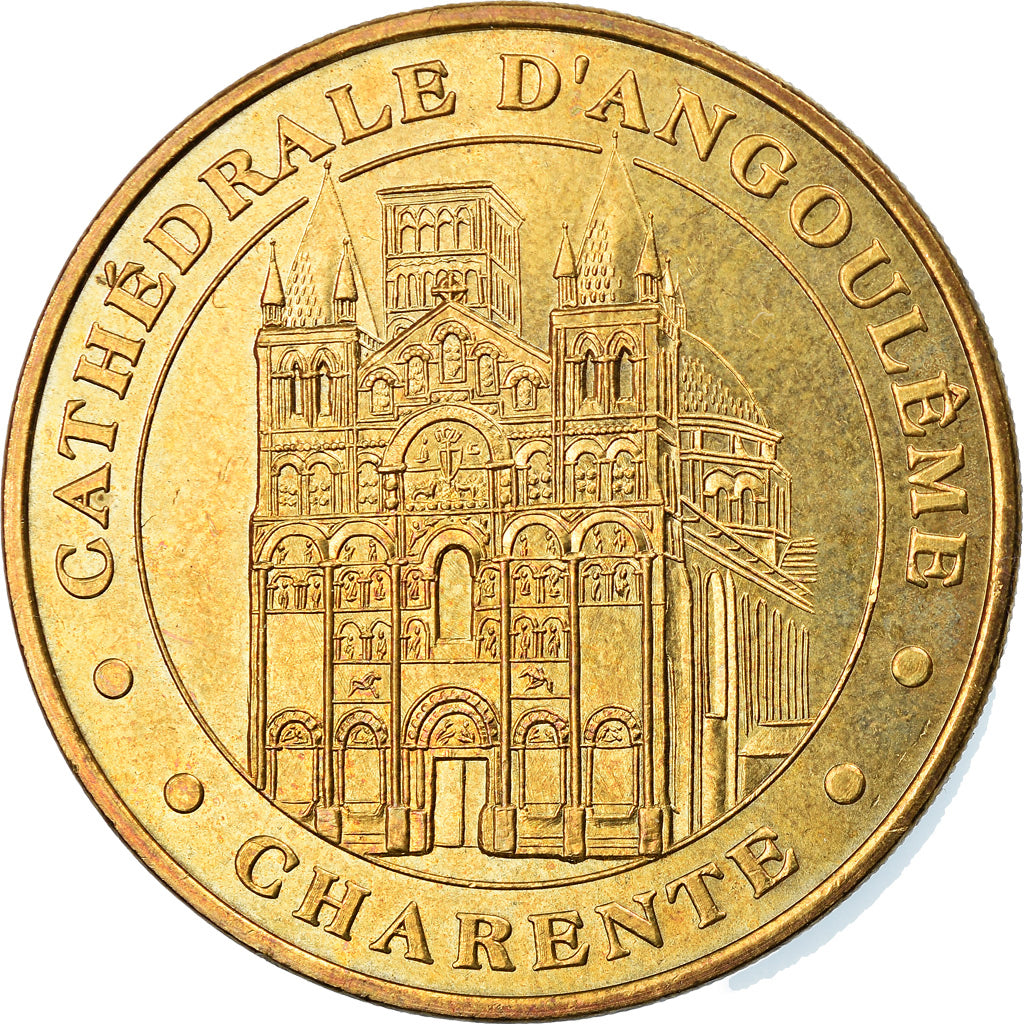 France, Token, Touristic token, Angoulême - La cathédrale n°1, Arts &
