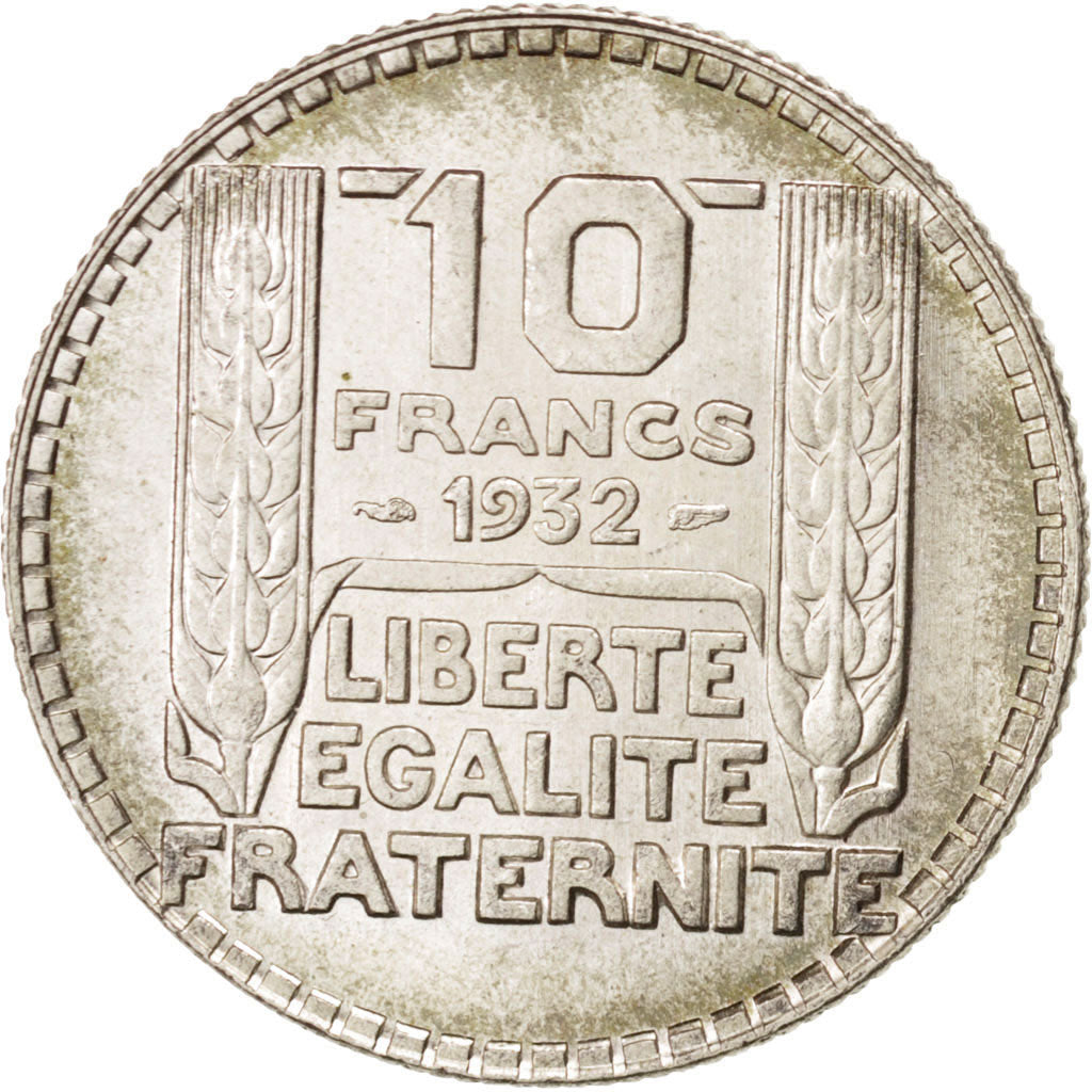 Coin, France, Turin, 10 Francs, 1932, MS(63), Silver, KM:878, Gadoury:801