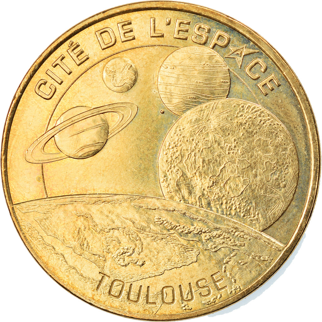 Francia, Token, Touristic token, Toulouse - Cité de l'Espace n°3, Arts &