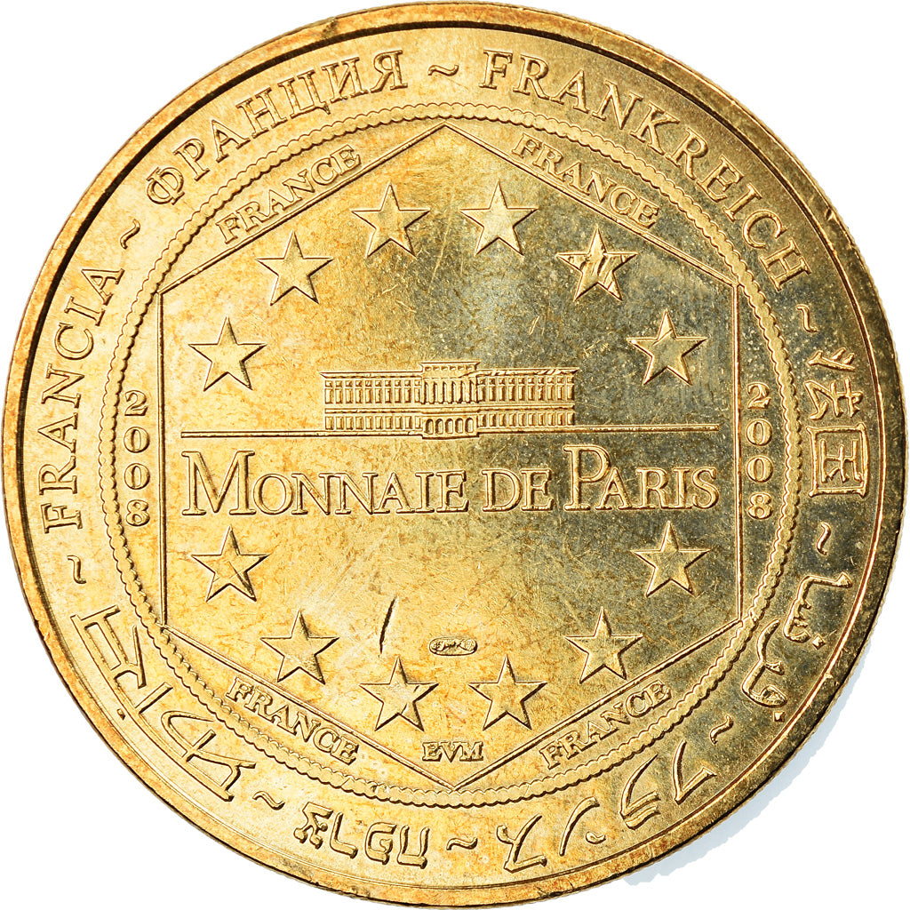 France, Token, Touristic token, Bordeaux - Unesco, Arts & Culture, 2008, MDP