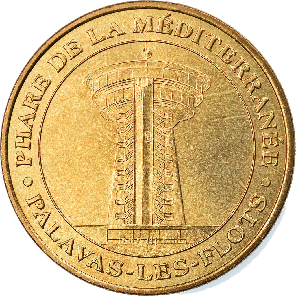 France, Token, Touristic token, Palavas  les flots - Phare, Arts & Culture