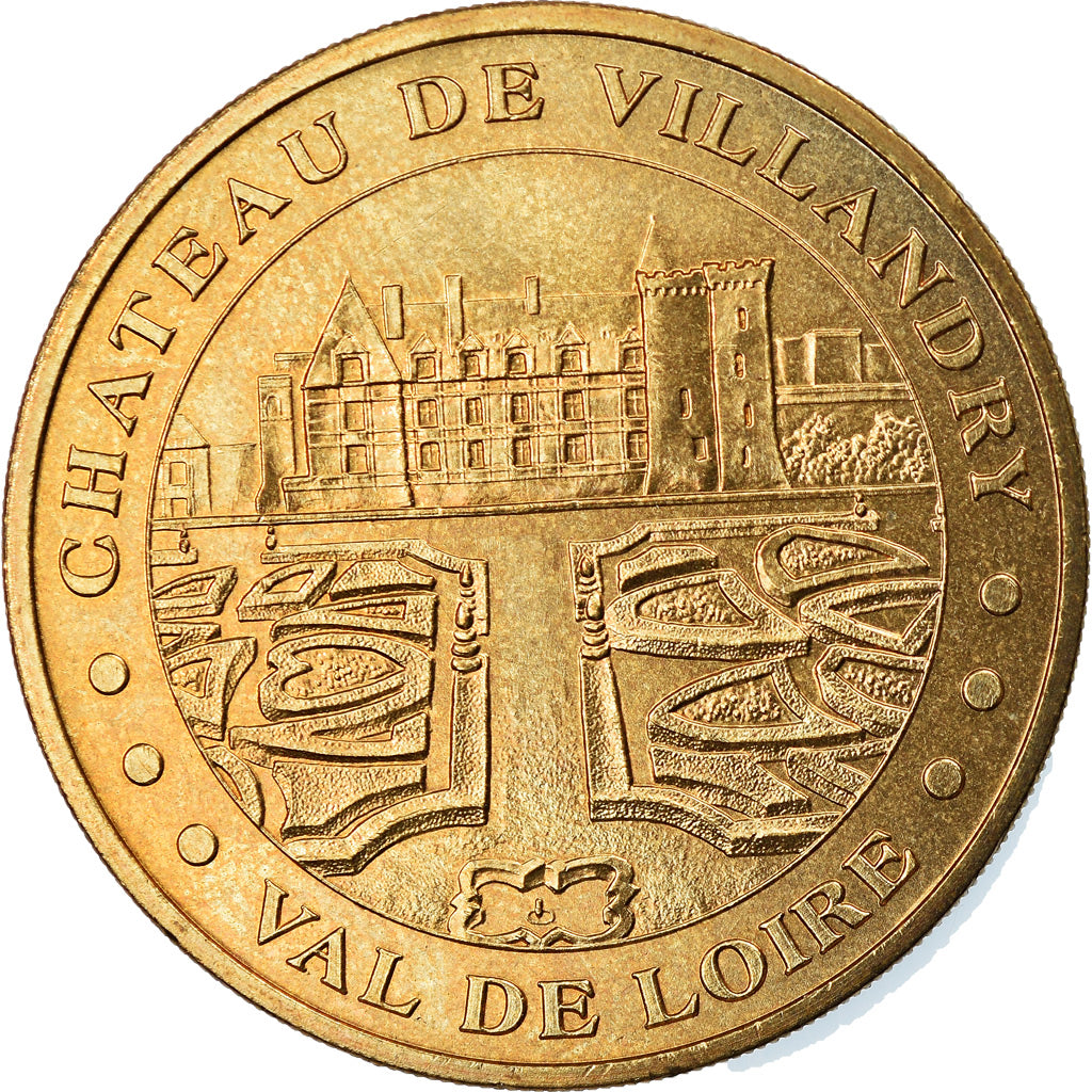 Frankreich, Token, Touristic token, 37/ Château de Villandry, Arts & Culture