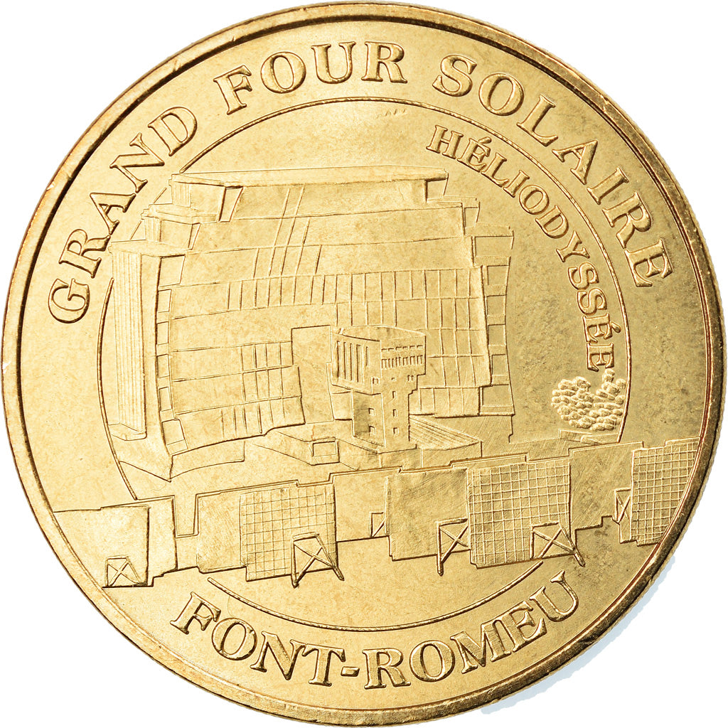 Francja, Token, Żeton turystyczny, Font-Romeu - Four Solaire, Sztuka i Kultura