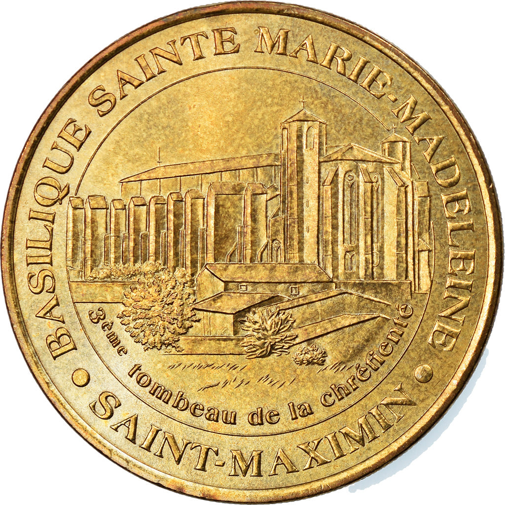 France, Token, Touristic token, Saint-Maximin - Basilique, Arts & Culture, 2002