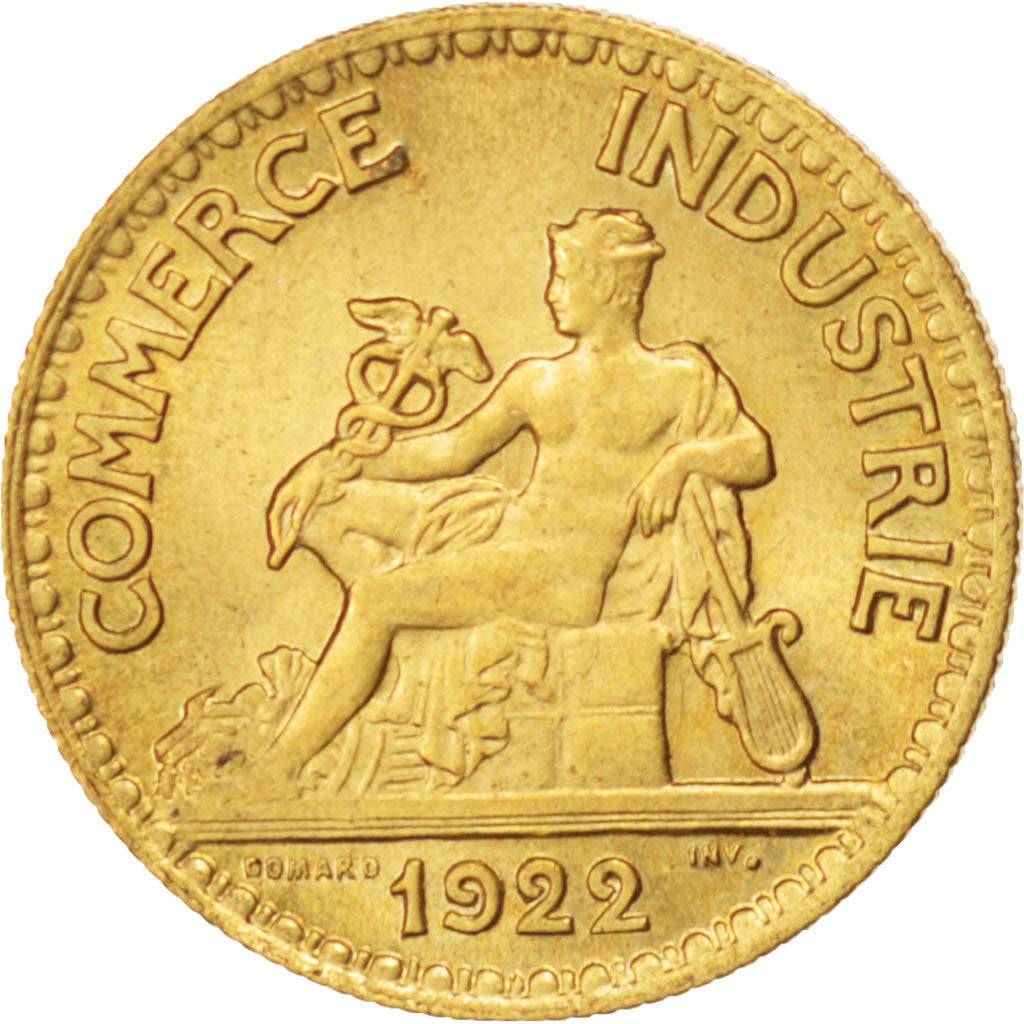 Coin, France, Chambre de commerce, 50 Centimes, 1922, MS(60-62)