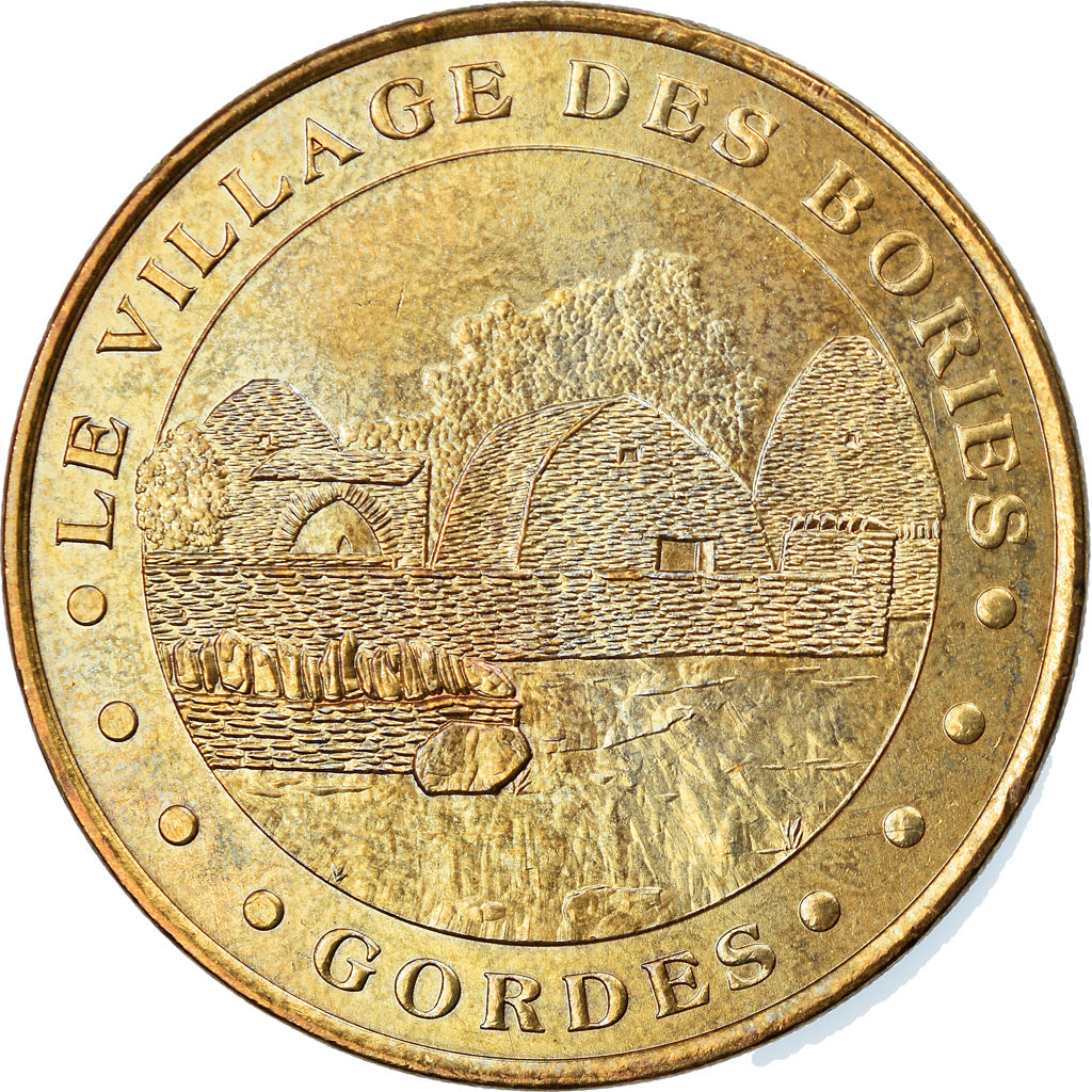 Francia, Token, Touristic token, Gordes - Les bories, Arts & Culture, 2002, MDP