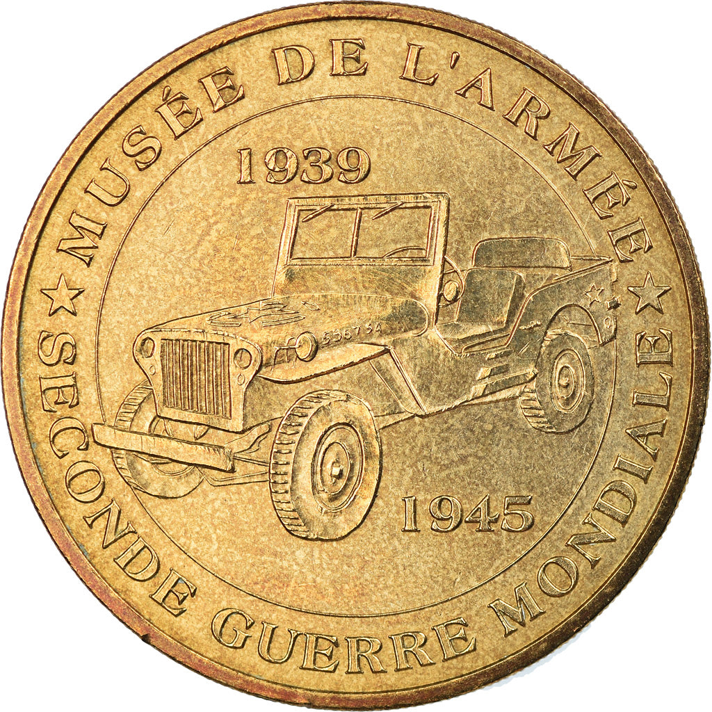 Francia, Token, Jetón turístico, Paris - Musée de l'Armée n°3, Arts &