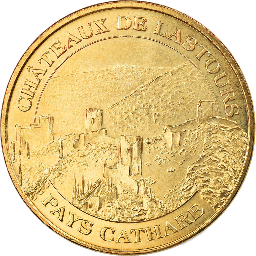 Francia, Token, Touristic token, 11/ Château de Lastours, Arts & Culture, 2007