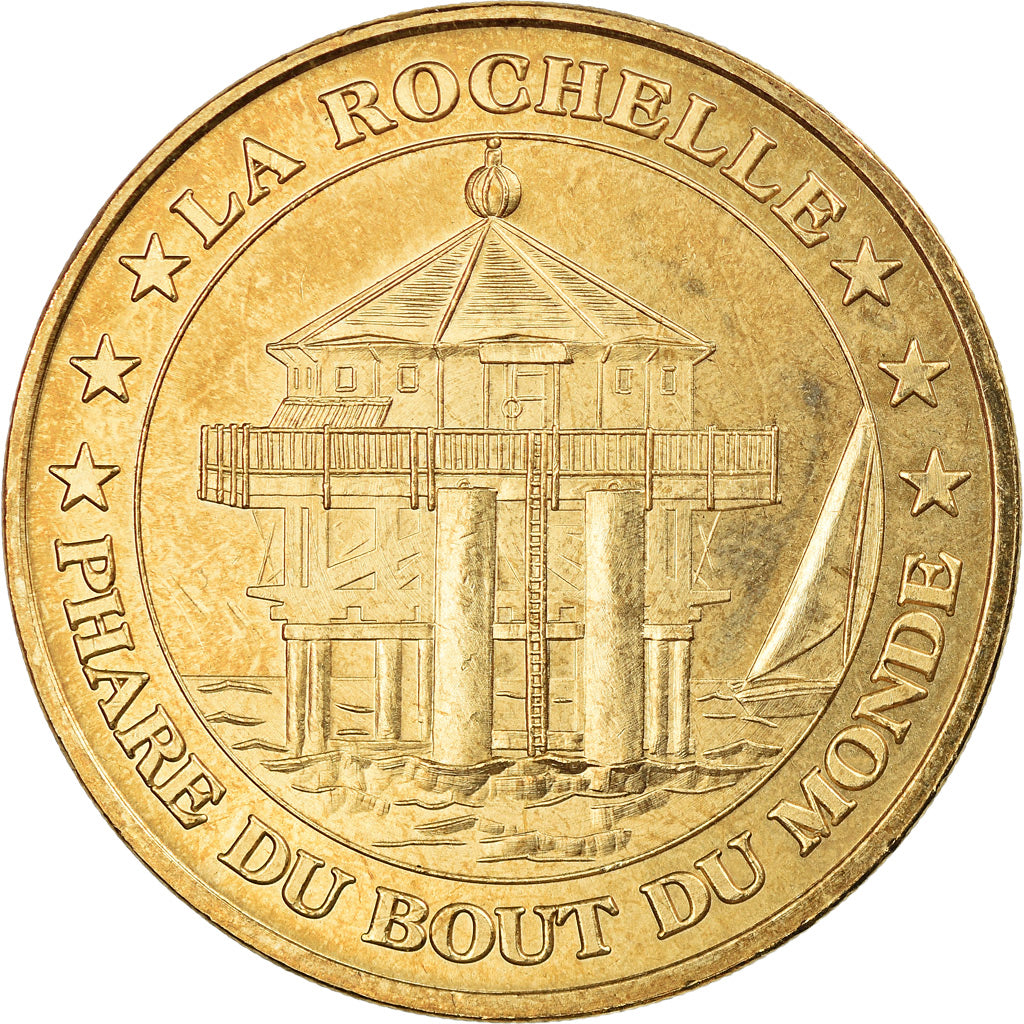 Francia, Token, Jetón turístico, 17/ Phare du bout du Monde - La Rochelle