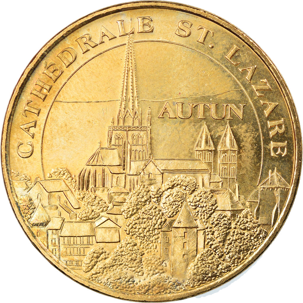 Francia, Token, Jetón turístico, Autun - Cathédrale Saint-Lazare, Arts &