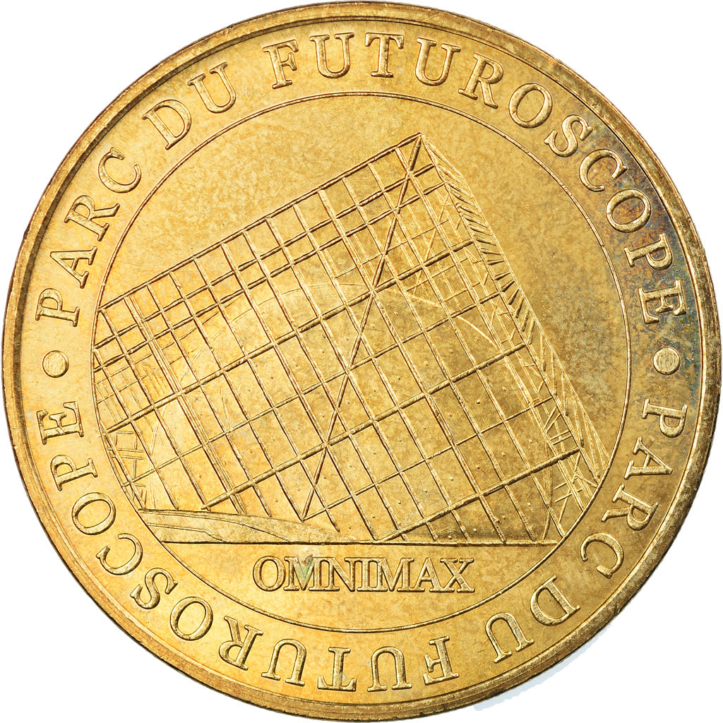 Francia, Token, Jetón turístico, Jaunay-Clan  Futuroscope n°4, Arts &