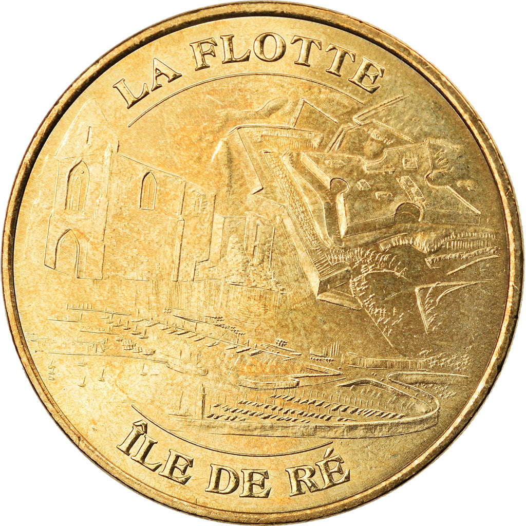 Francia, Token, Jetón turístico, La Flotte - Ile de Ré, Arts & Culture, 2009
