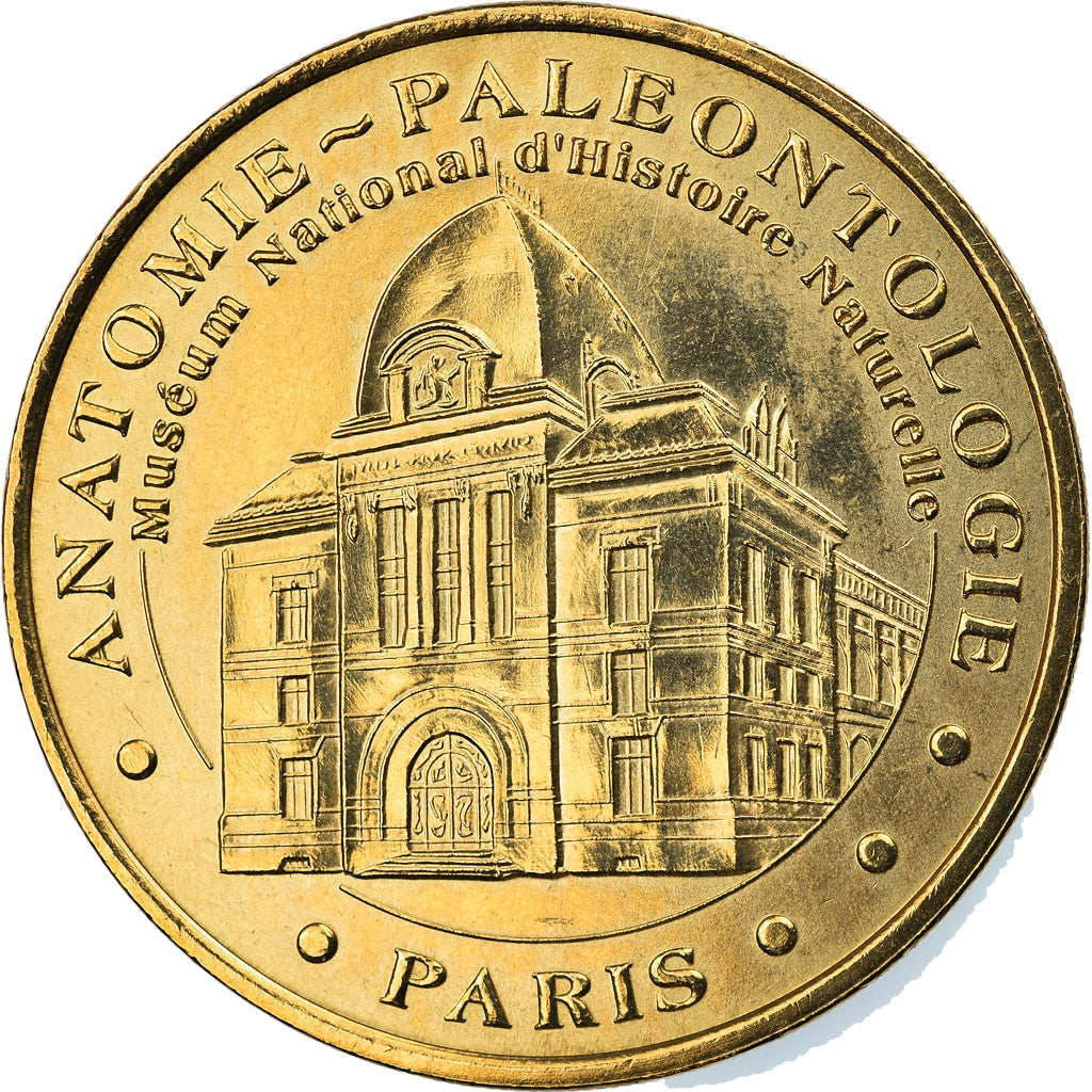 France, Token, Touristic token, Paris - muséum d'histoire naturelle n°3, Arts