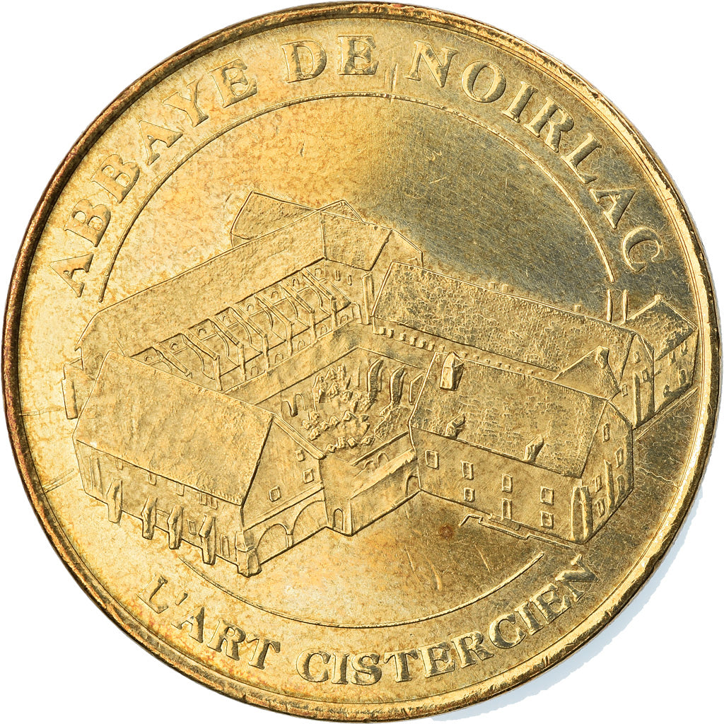 Francja, Token, Żeton turystyczny, Bruère-Allichamps - Abbaye de Noirlac n°1