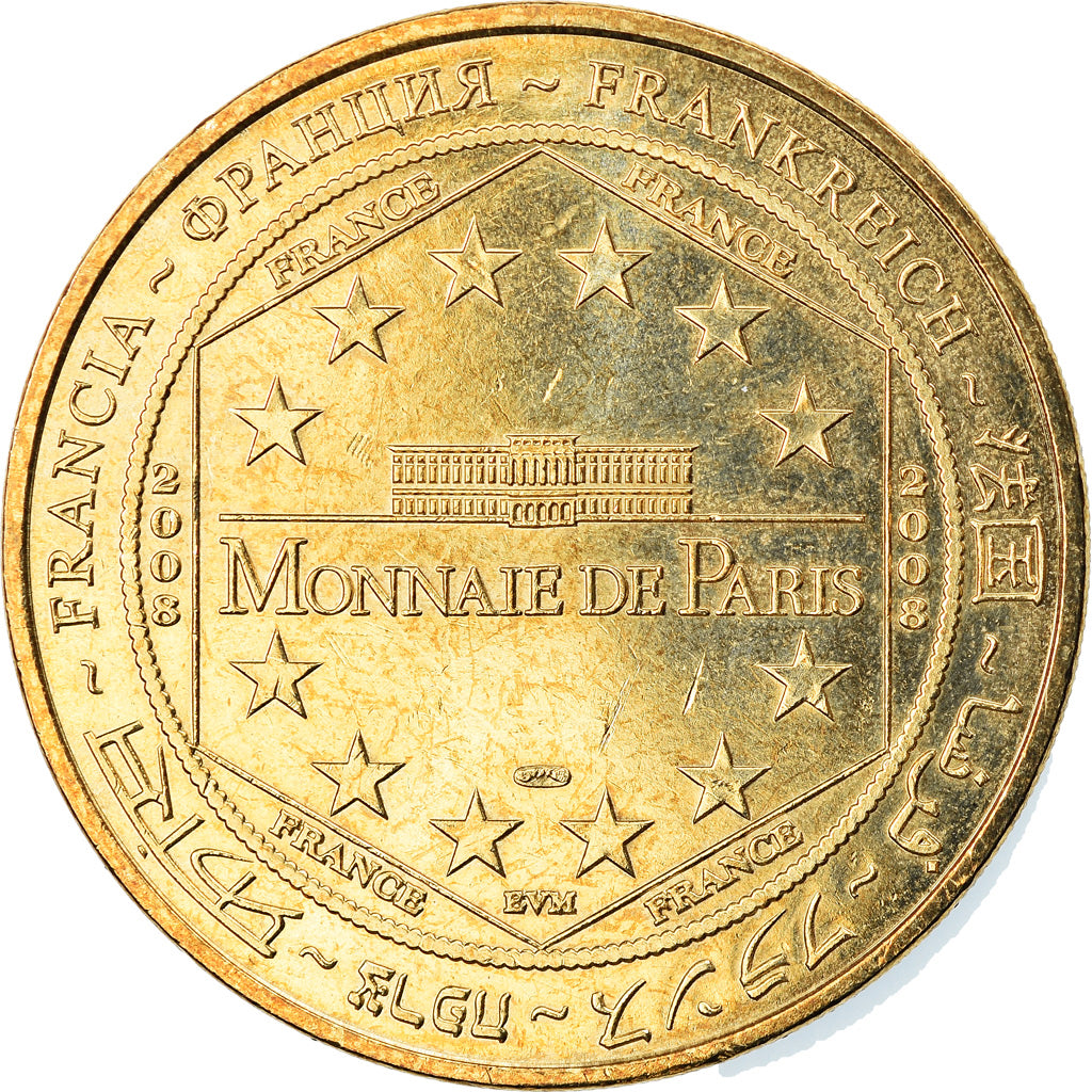 Francia, Token, Jetón turístico, Blois - Maison de la magie n°2 - 10 ans