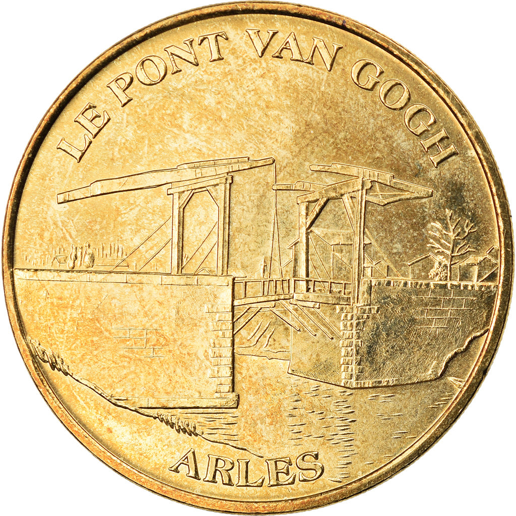France, Token, Touristic token, Arles - Le café Van Gogh, Arts & Culture, 2007